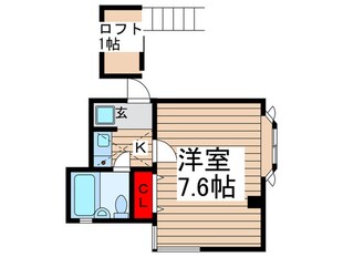 ﾛｰｽﾞｱﾊﾟｰﾄﾒﾝﾄ泉10番館の物件間取画像